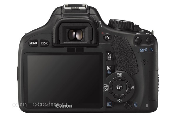 Canon EOS 550D back