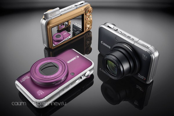 Canon PowerShot SX210 IS. Доступные цвета